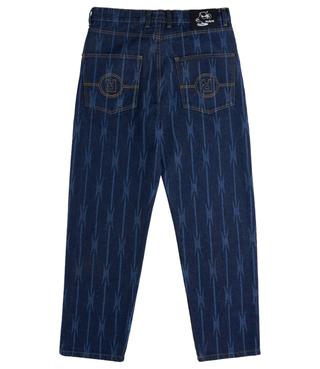 RAVE Gros Denim Pant - Blue Raw Denim