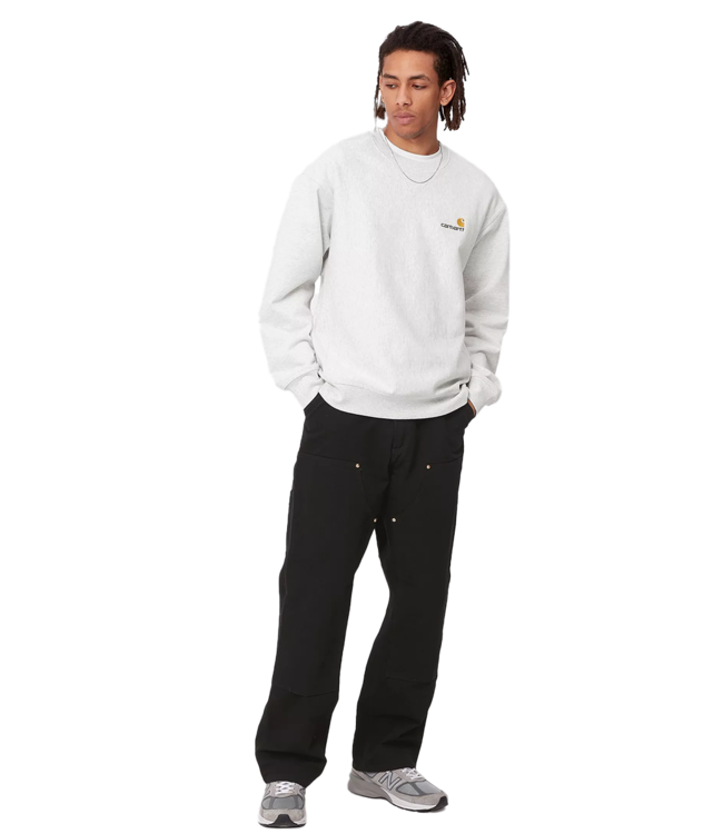 CARHARTT WIP American Script Sweater - Ash Heather