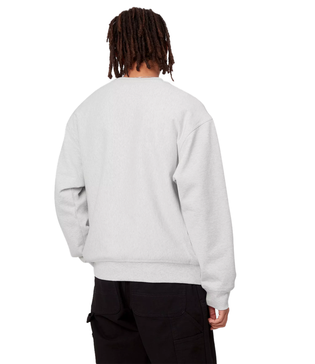 CARHARTT WIP American Script Sweater - Ash Heather