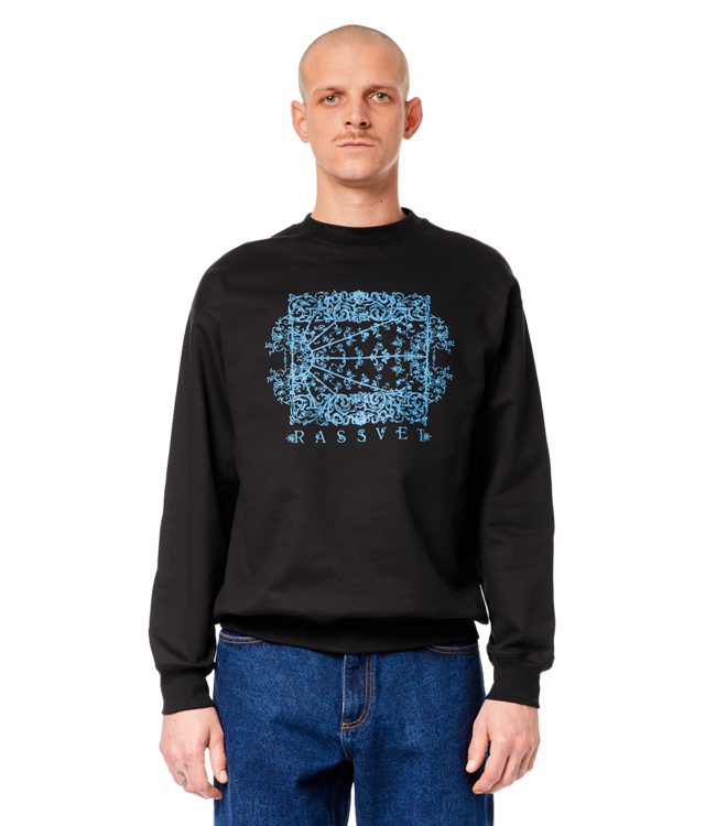 RASSVET Gate Sweatshirt Knit Black Skateshop.be