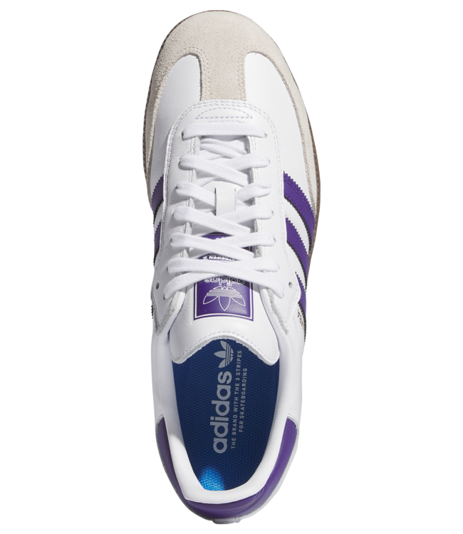 ADIDAS Samba Adv - White / Purple