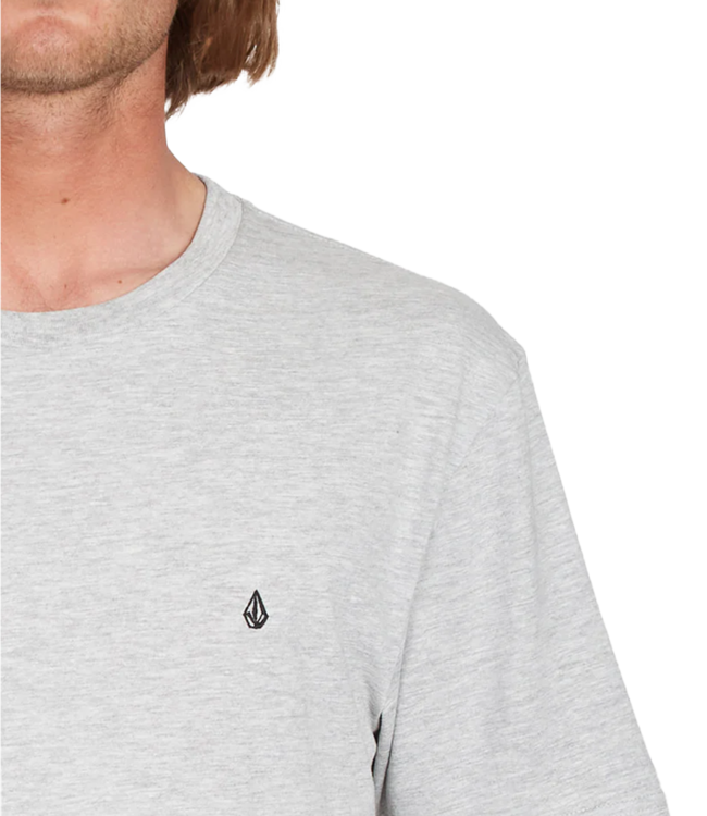 VOLCOM Stone Blanks T-Shirt - Heather Grey