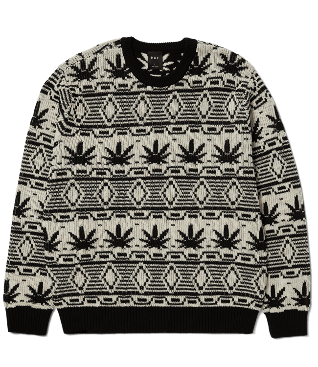 HUF Apres Crewneck Sweater - Natural