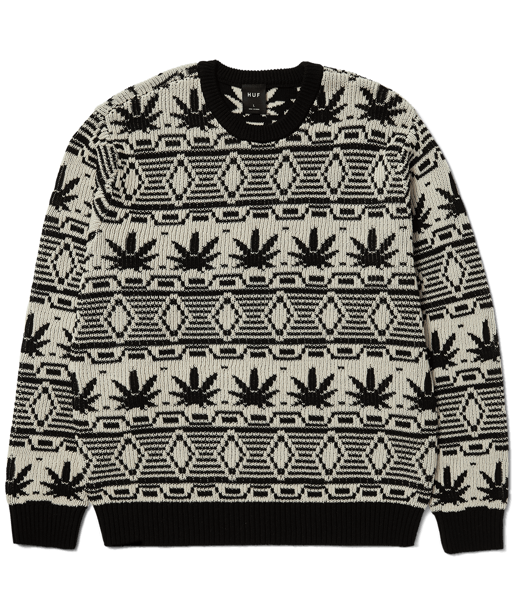 HUF Apres Crewneck Sweater - Natural