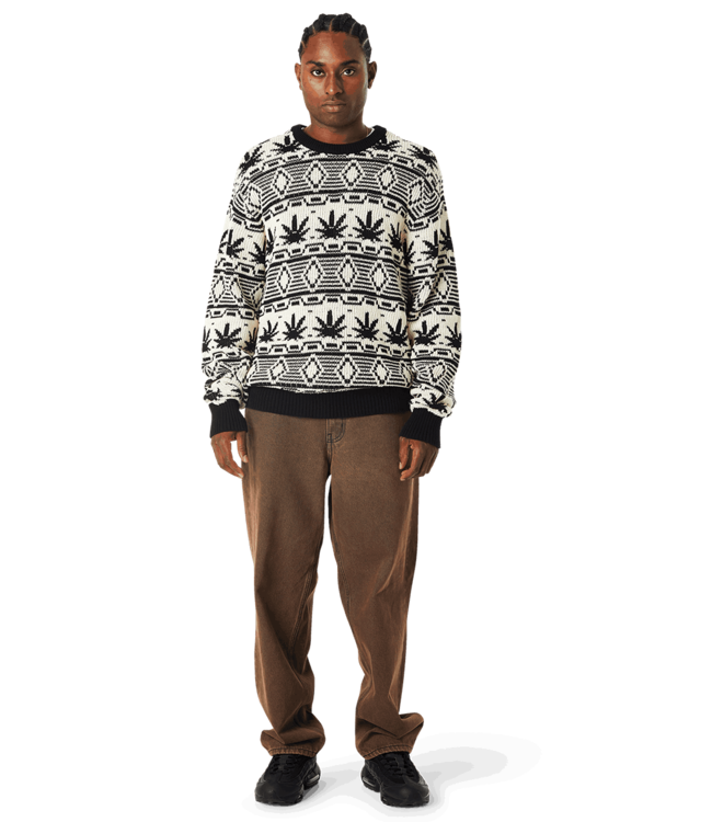 HUF Apres Crewneck Sweater - Natural
