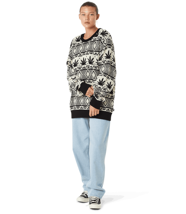 HUF Apres Crewneck Sweater - Natural