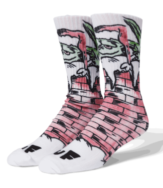 HUF Chimney Buddy Digital Sock - White