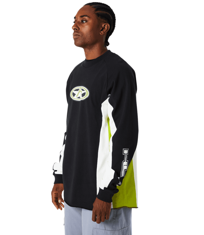 HUF Holeshot Moto Jersey - Black