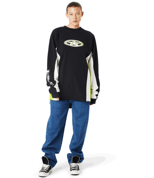 HUF Holeshot Moto Jersey - Black