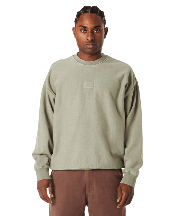 HUF Mason Crewneck Fleece - Olive