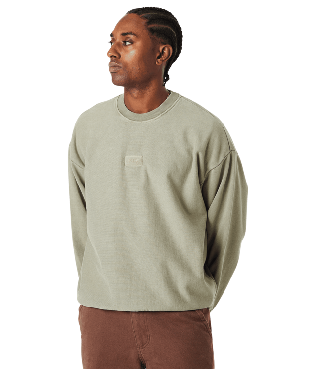 HUF Mason Crewneck Fleece - Olive