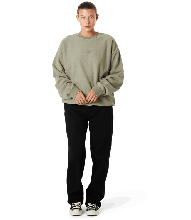 HUF Mason Crewneck Fleece - Olive
