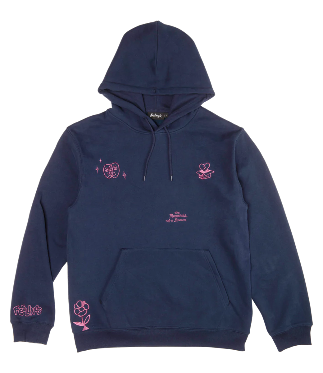 FEELINGS Banks Hoodie - Navy