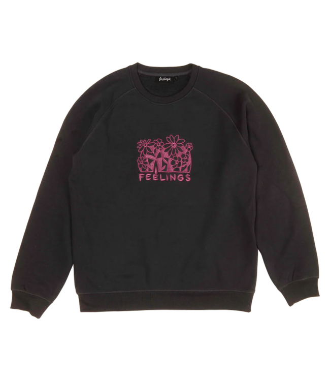 FEELINGS Brea Crew - Black