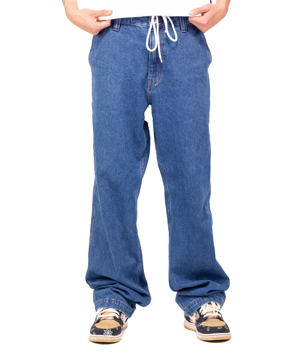 FEELINGS Maker Pants - Blue Denim