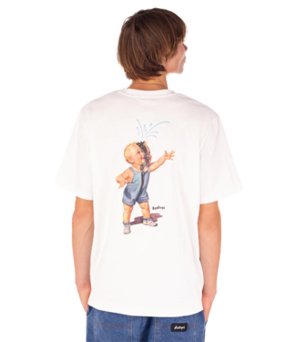 FEELINGS Baby Tee Shirt - White FEELINGS Baby Tee Shirt - White