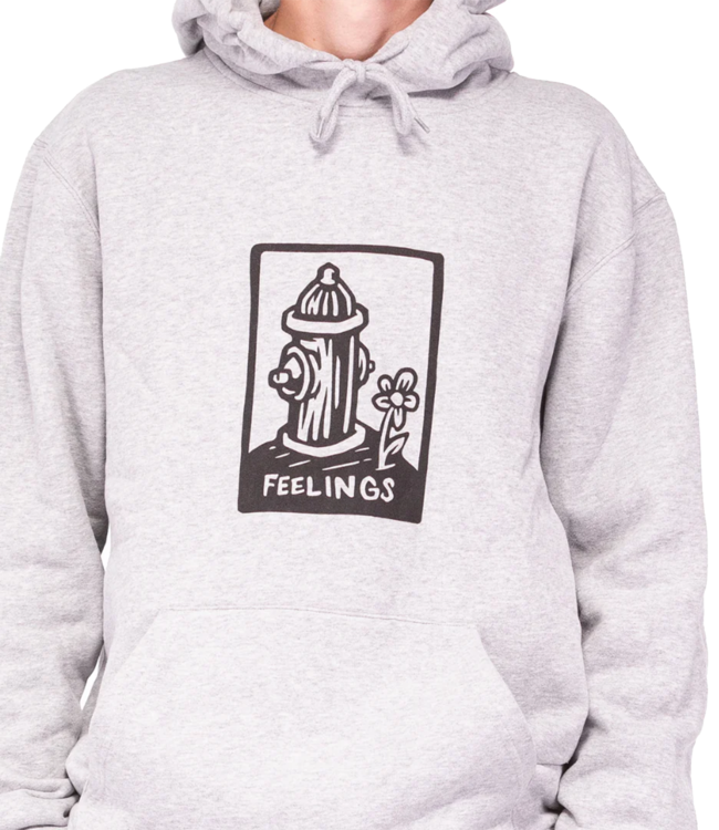 FEELINGS Hydrant Hoodie - Heather Grey