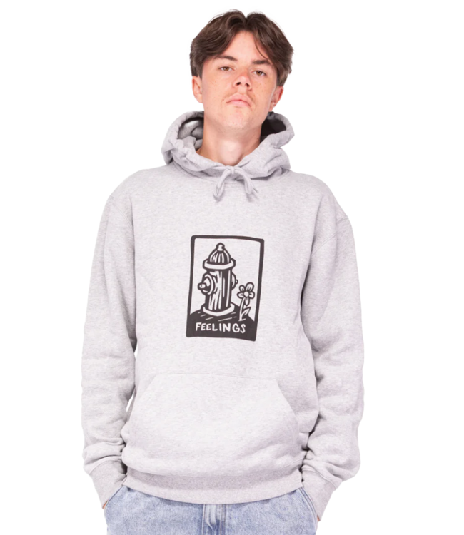 FEELINGS Hydrant Hoodie - Heather Grey