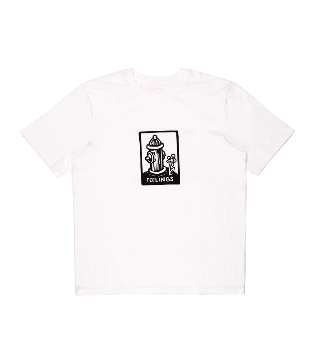 FEELINGS Hydrant Tee Shirt - White