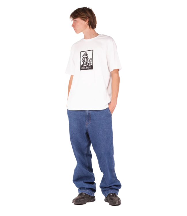 FEELINGS Hydrant Tee Shirt - White