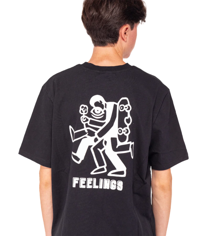 FEELINGS Legs Tee Shirt - Black