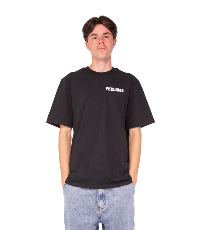FEELINGS Legs Tee Shirt - Black