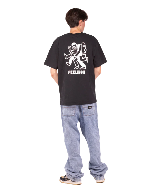 FEELINGS Legs Tee Shirt - Black