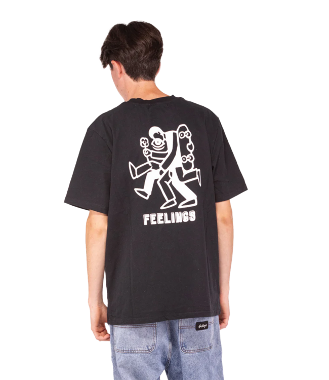 FEELINGS Legs Tee Shirt - Black