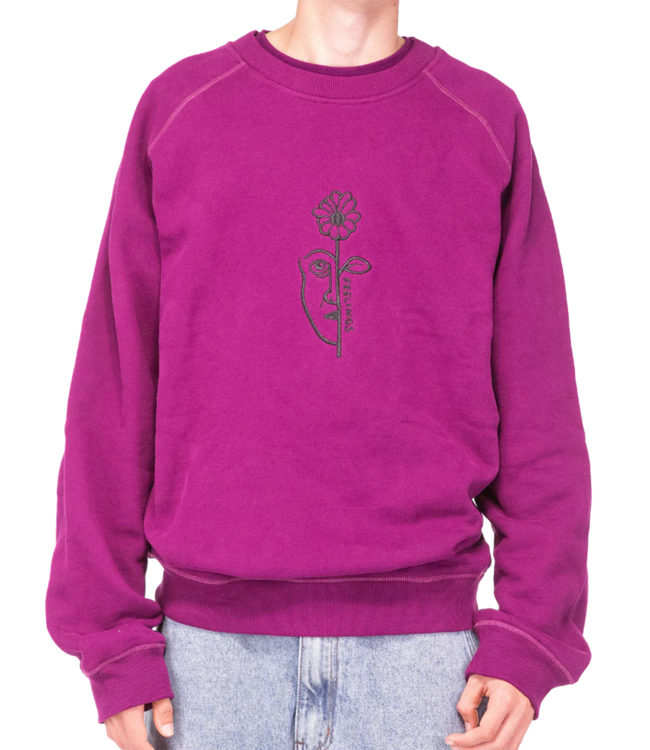 FEELINGS Brea Crew - Purple