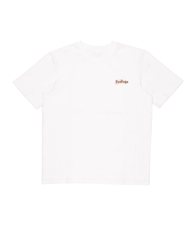 FEELINGS Baby Tee Shirt - White
