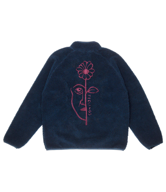 FEELINGS Vista Sherpa Fleece - Navy