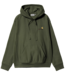 CARHARTT WIP Hooded American Script Sweat - Tarragon CARHARTT WIP Hooded American Script Sweat - Tarragon