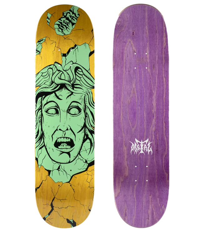 METAL SKATEBOARDS Gorgo Team Deck Yellow