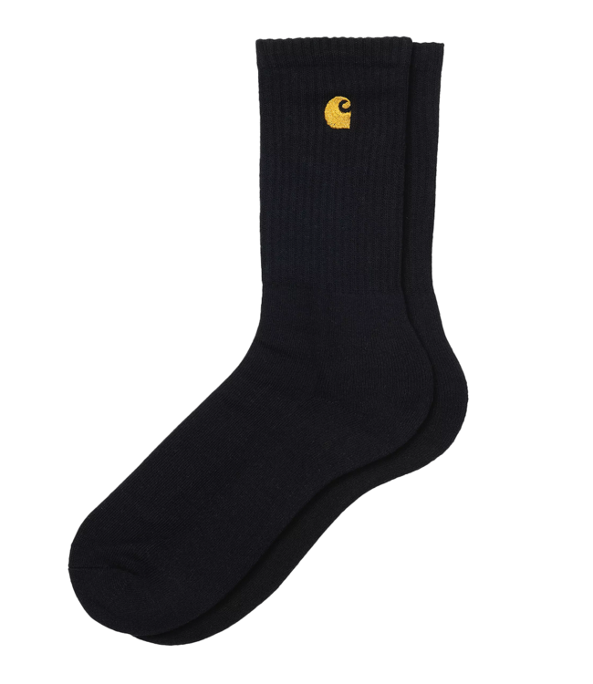 CARHARTT WIP Chase Socks - Black/Gold