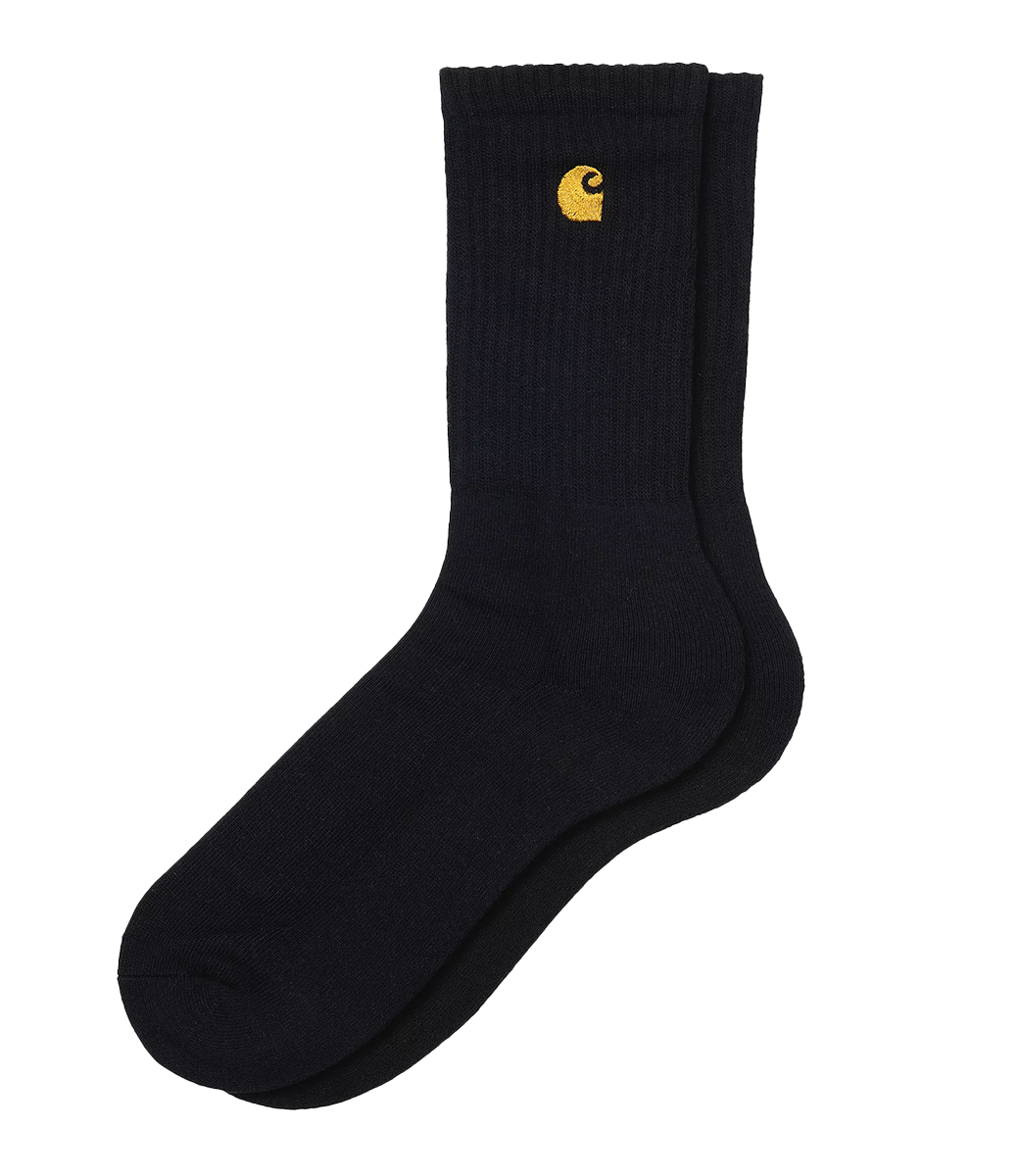 CARHARTT WIP Chase Socks - Black/Gold