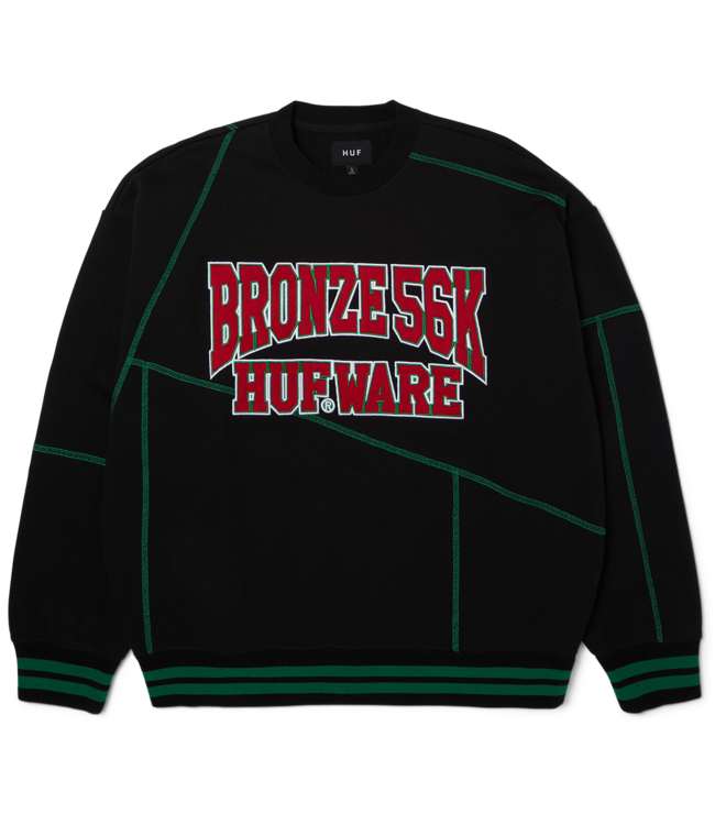 HUF Bronze Hufware Crewneck - Black