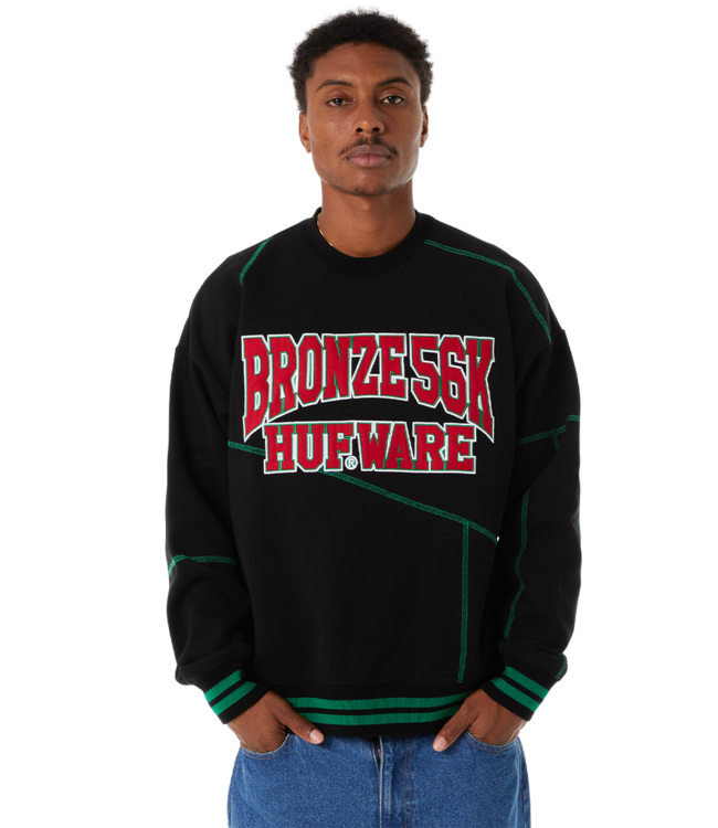 HUF Bronze Hufware Crewneck - Black