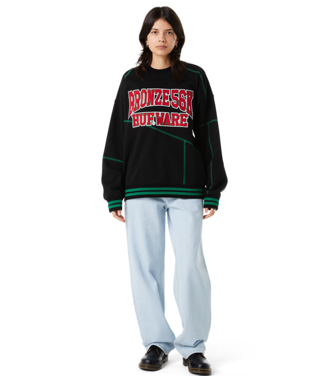 HUF Bronze Hufware Crewneck - Black