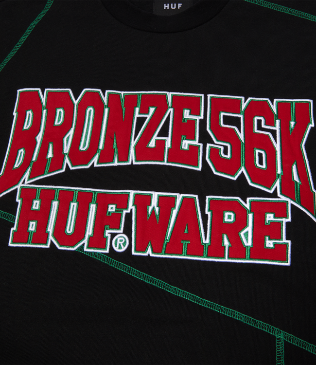 HUF Bronze Hufware Crewneck - Black