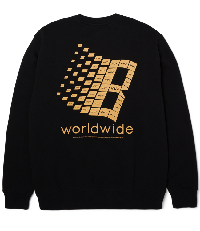 HUF Huf X Bronze Crewneck - Black