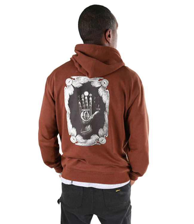 THEORIES Hand Of Theories Hoodie - Brown
