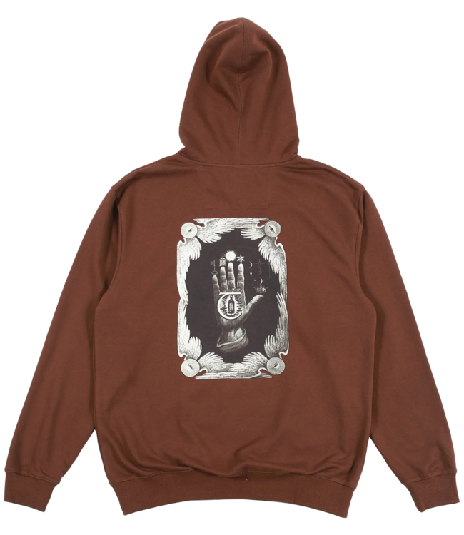 THEORIES Hand Of Theories Hoodie - Brown