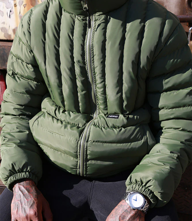 THEORIES Ludlow Puffer Jacket - Sage