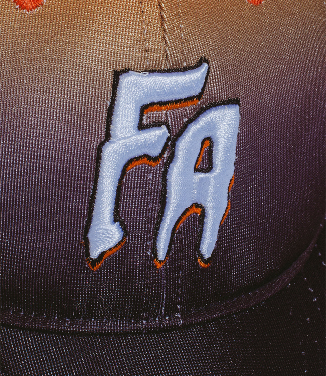 FUCKING AWESOME Seduction Of The World Gradient Snapback - Orange Fade