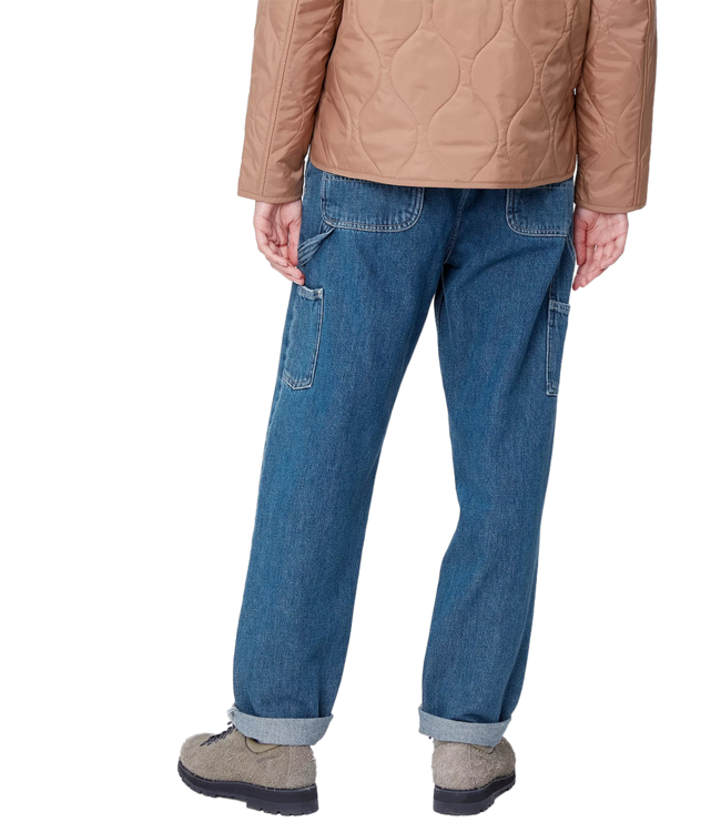 CARHARTT WIP W' Pierce Pant - Blue/Stone Washed