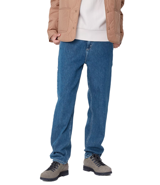 CARHARTT WIP W' Pierce Pant - Blue/Stone Washed