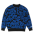 WASTED PARIS Acid Allover Sweater - Arena Blue/Black