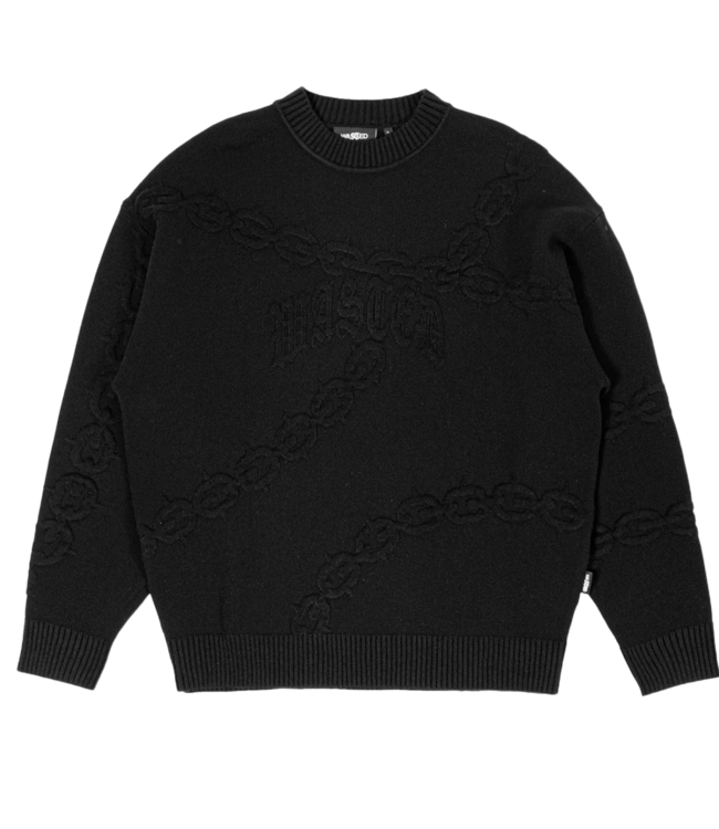 WASTED PARIS Chrome Sweater - Black