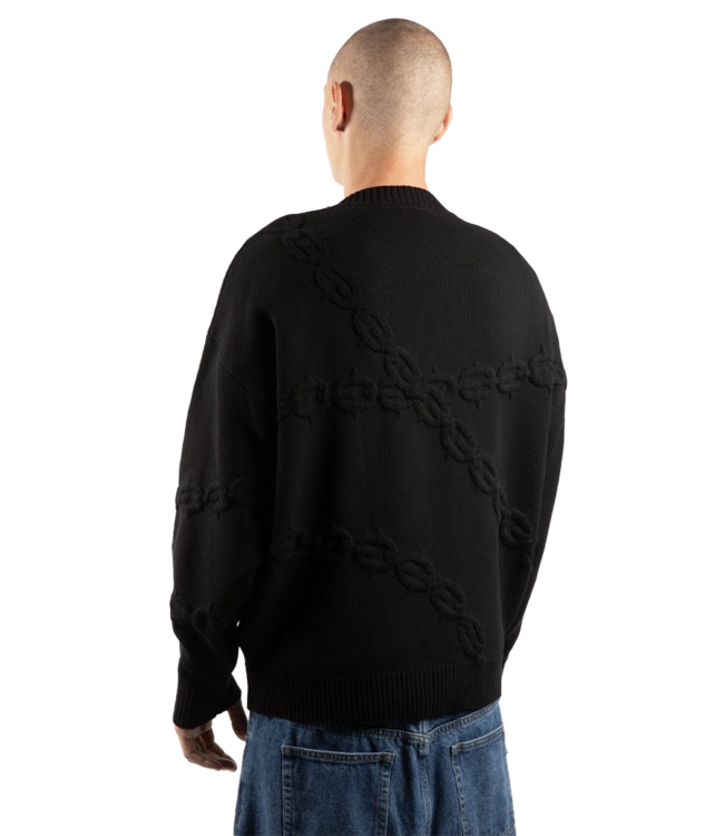 WASTED PARIS Chrome Sweater - Black