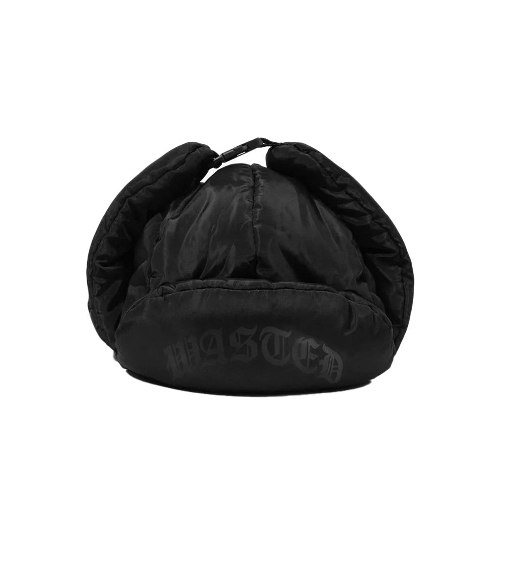 WASTED PARIS Kingdom Puffer Chapka - Black